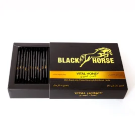 Black horse